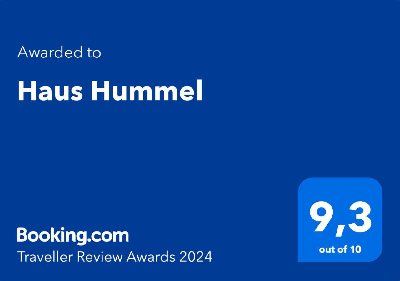 דירות Lieske Haus Hummel מראה חיצוני תמונה